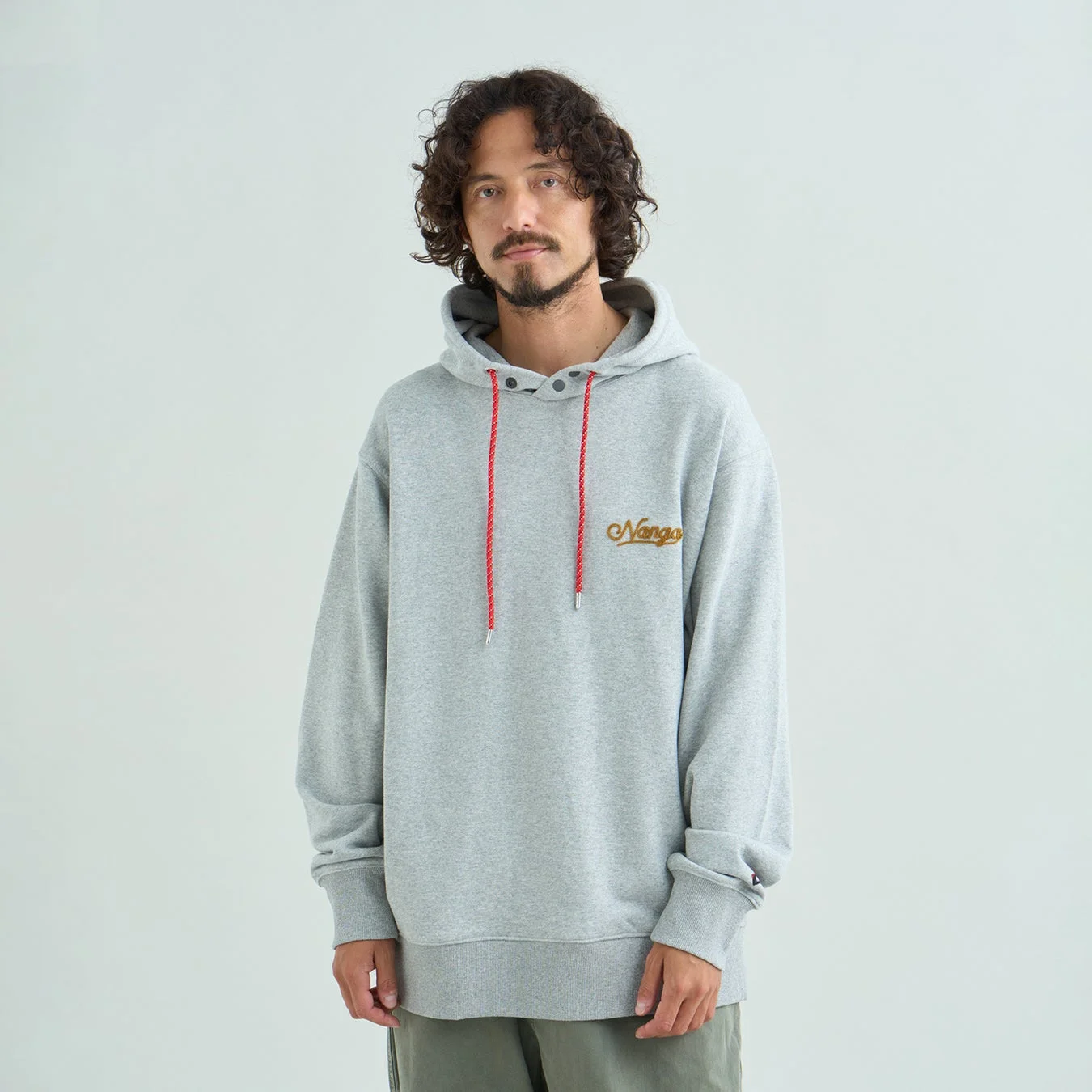 NANGA ECO HYBRID ROPE EMB SWEAT HOODIE