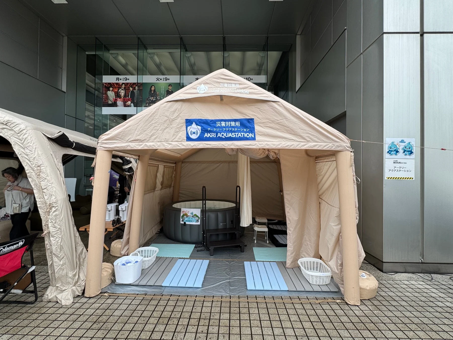 coodyが製作した特注テント