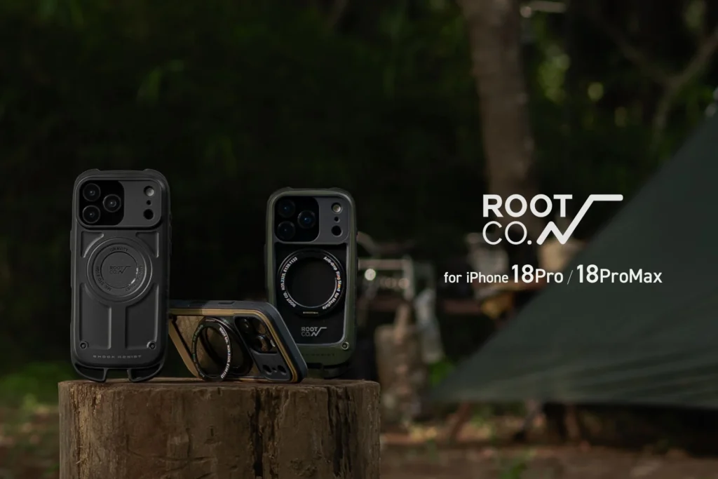 iPhone 18 Pro/Pro Maxをアウトドア仕様に！ROOT CO.「GRAVITY」シリーズからタフな新作ケースが登場