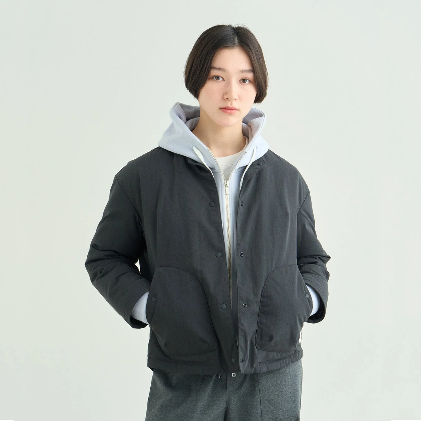 NANGA HINOC RIPSTOP INNER DOWN CARDIGAN W