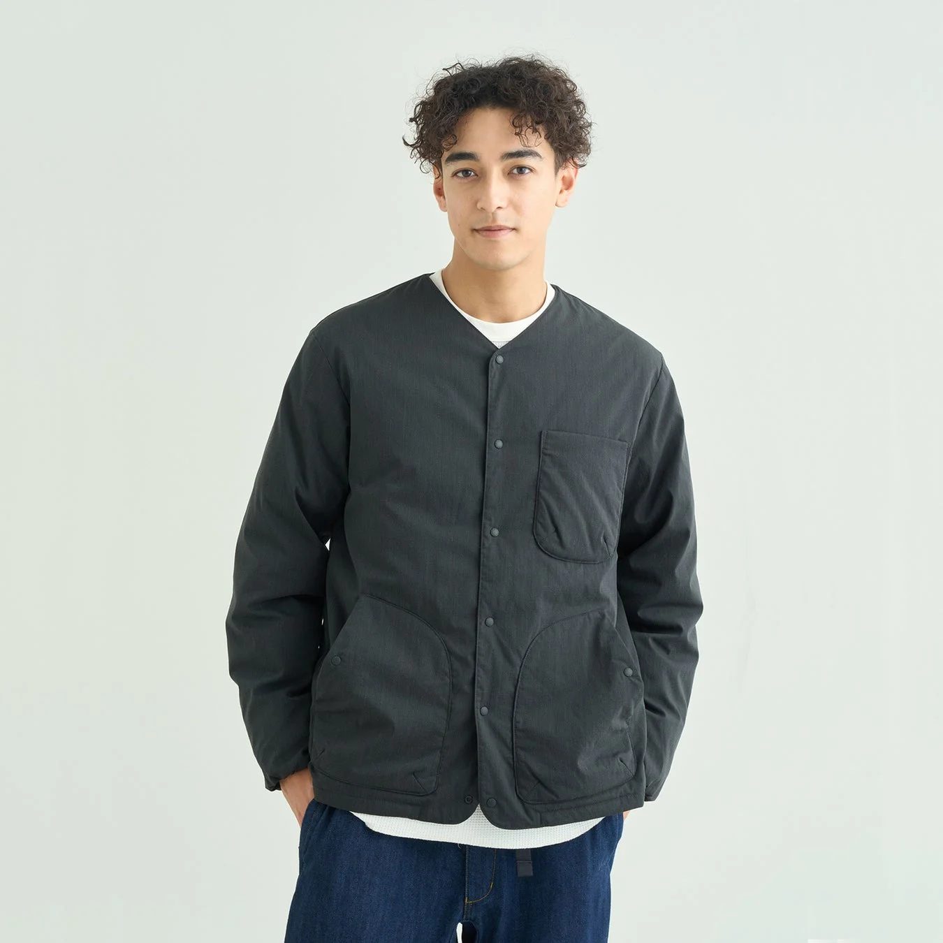 NANGA HINOC RIPSTOP INNER DOWN CARDIGAN